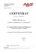 Certyfikat N.S.S. Trebor